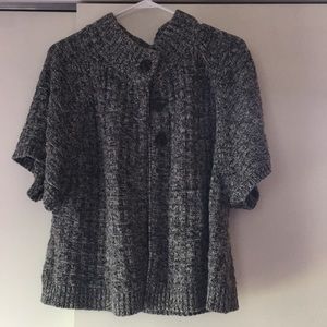 Sonoma 3 Button Short Sleeve Cardigan